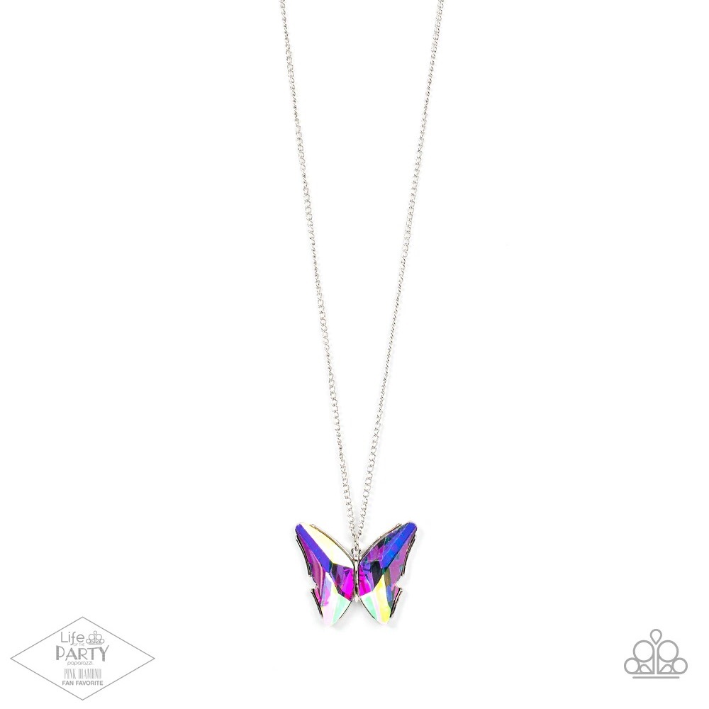 Paparazzi The Social Butterfly Effect Multi Necklace